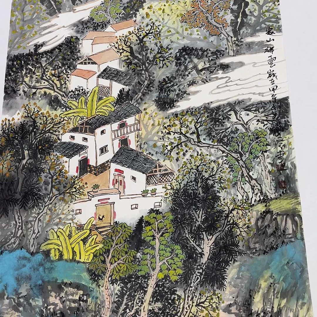 国画莫双发老师作品
