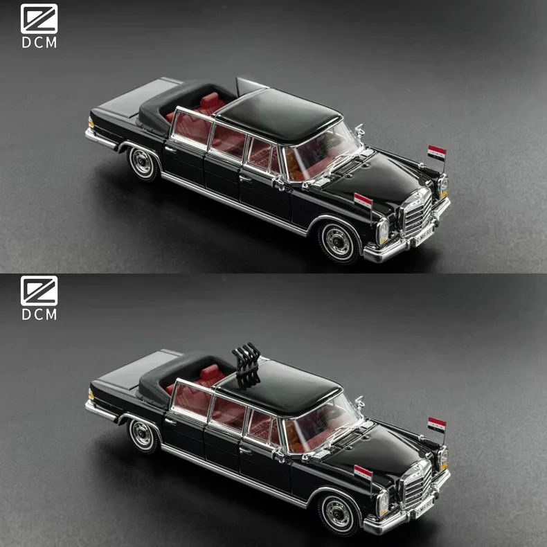 现货 Benz Pullman 600 DCM 1/64 奔驰普尔曼阅模型收藏 摆件