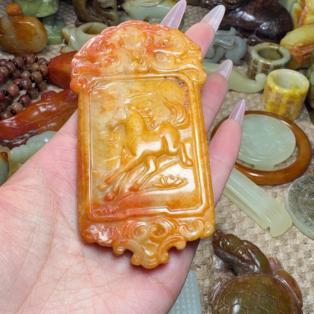 白玉菩提吊坠挂件