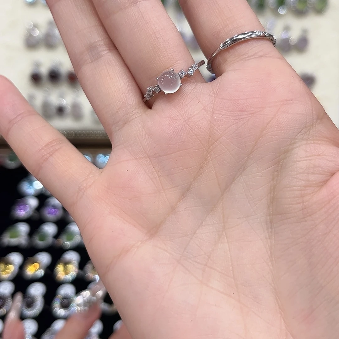 l***n岫玉银S925镶嵌戒指