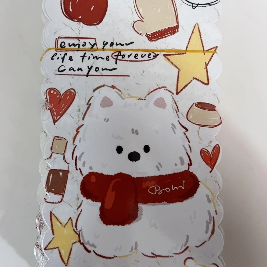 围脖西高地小狗8×16 10张