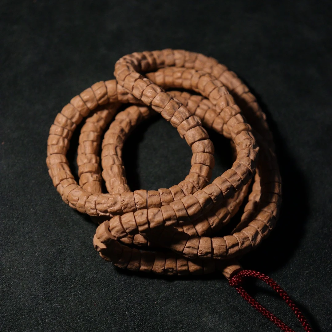 热振百香籽【玉玲珑】玉化皮质小角度大肠百香籽长串