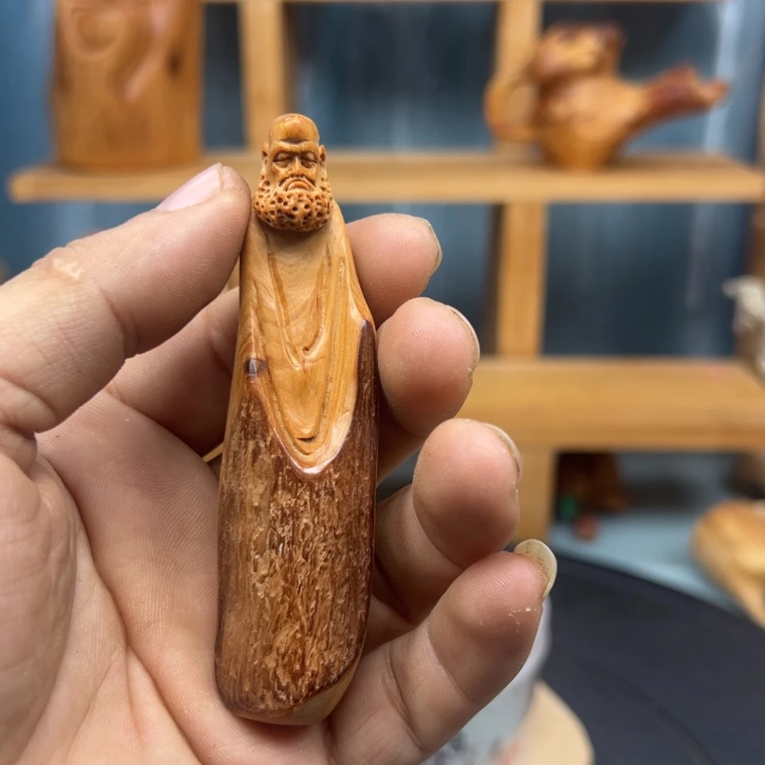 木听*崖柏木摆件手把件，