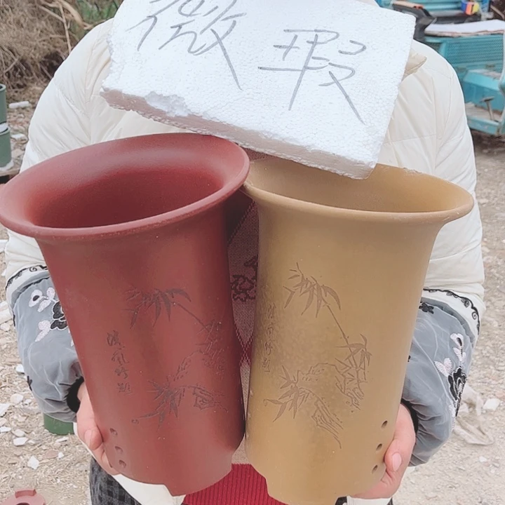 紫砂花盆宜兴紫砂精品花盆