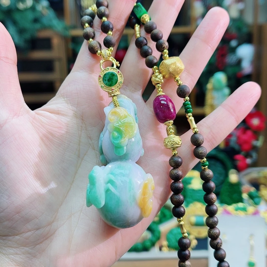 颈饰合金翡翠48小时鉴赏期1