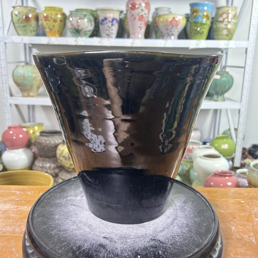 景德镇陶瓷花盆花器口25高25