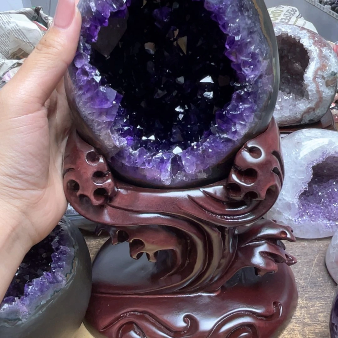 未镶嵌紫晶大型摆件（非配饰）