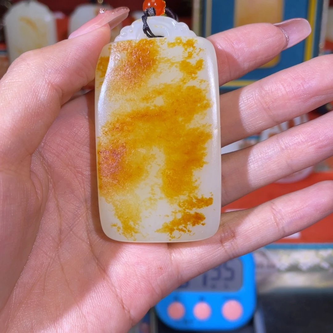 安***构未镶嵌和田玉挂件