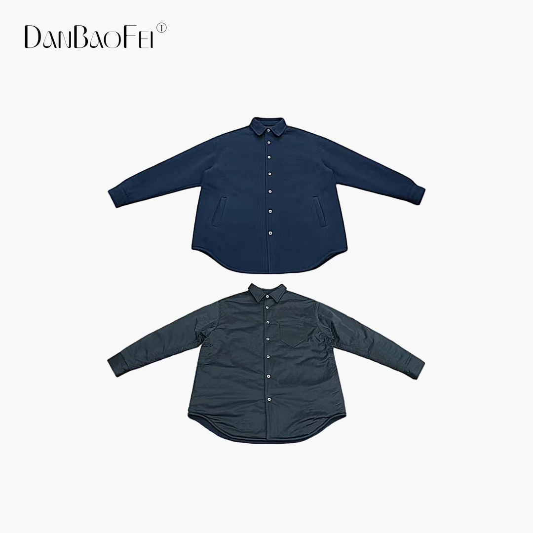 【优优】简约双面穿过冬夹棉衬衫外套 YLM001266