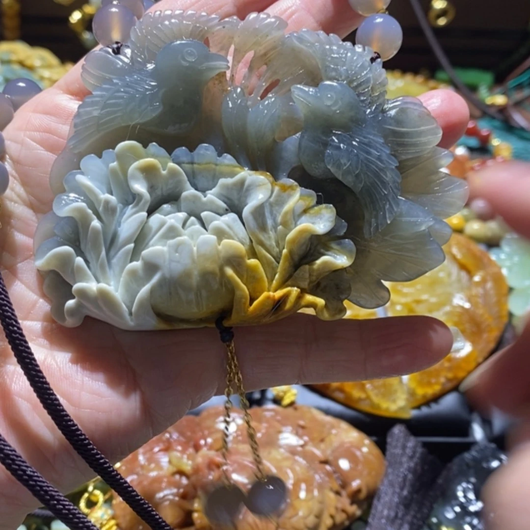 【闪购商品】岫玉毛衣链未镶嵌