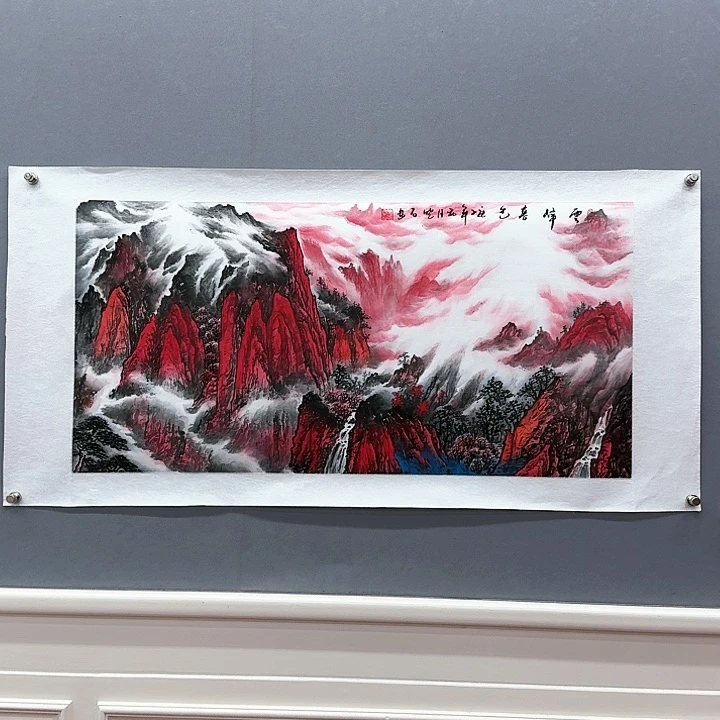 国画书法作品多次参加