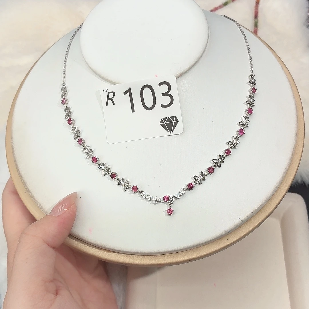 碧玺珠宝奇石银S925镶嵌