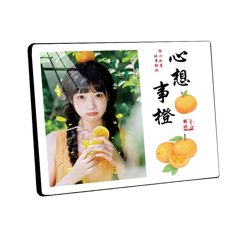 【平安喜乐】照片定制相框摆台宝宝照婚纱照亲子照情侣手机自拍照