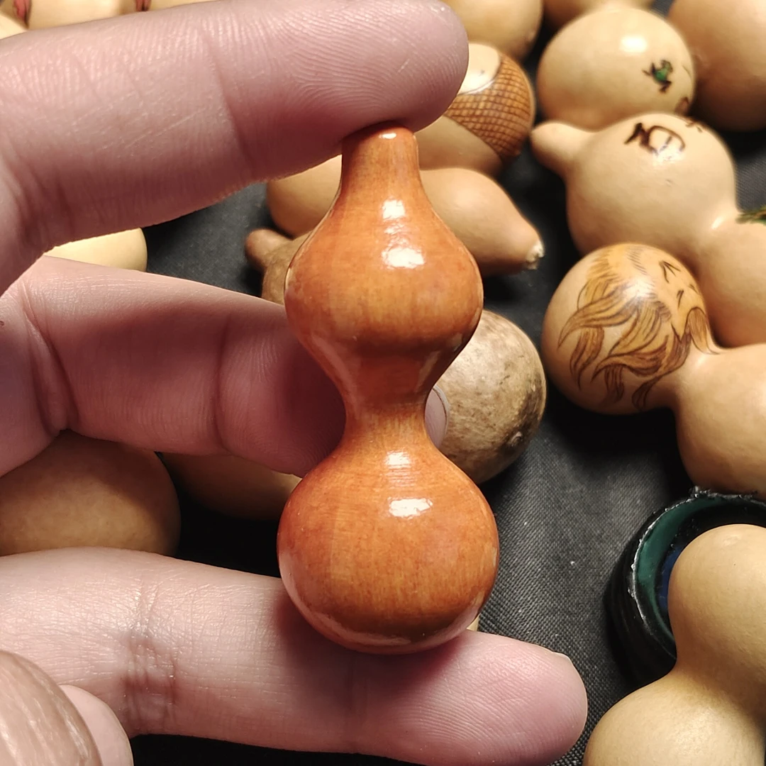 木质小葫芦绕指柔专用解压好盘好绕易学易上手