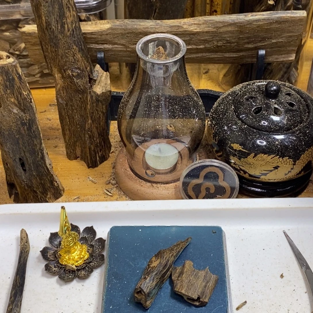 沉香高油香薰乌身13克