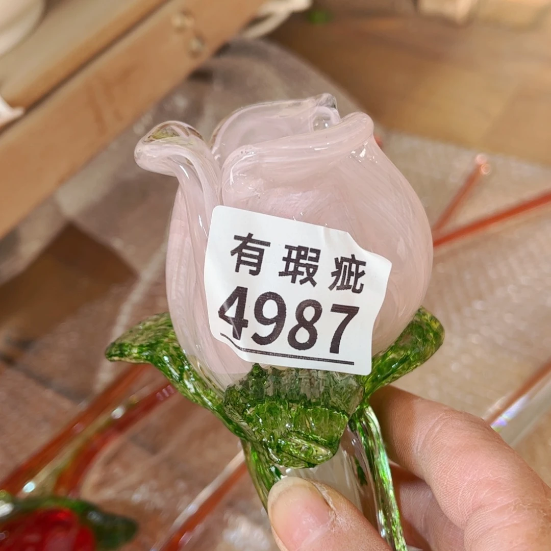 琉璃4987瑕疵 花瓶摆件