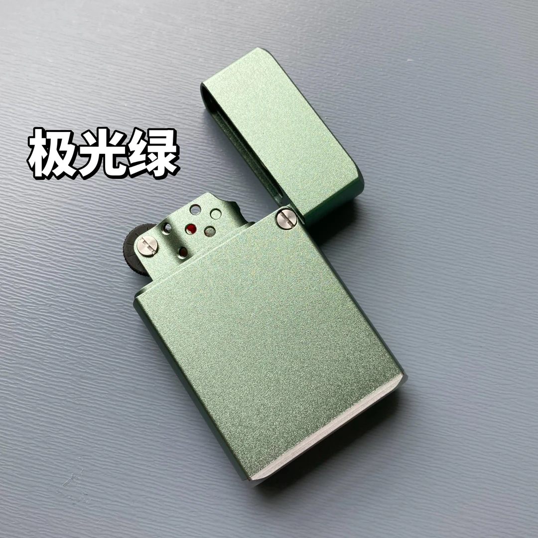 暗夜绅士定制硬铝一体打火机简约商务时尚设计