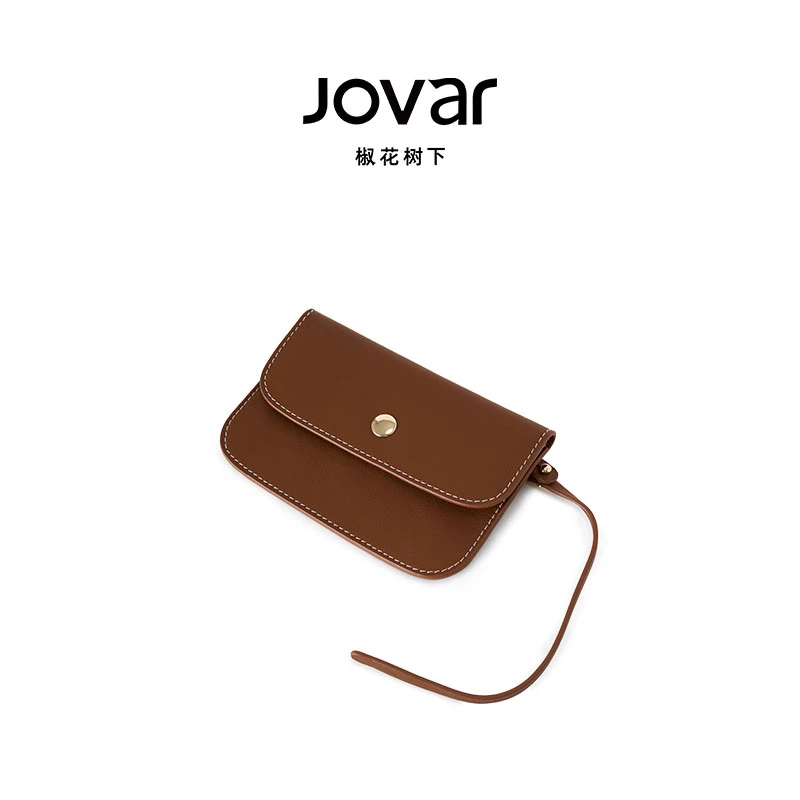 JOVAR椒花树下 福结托特包同款皮料零钱包