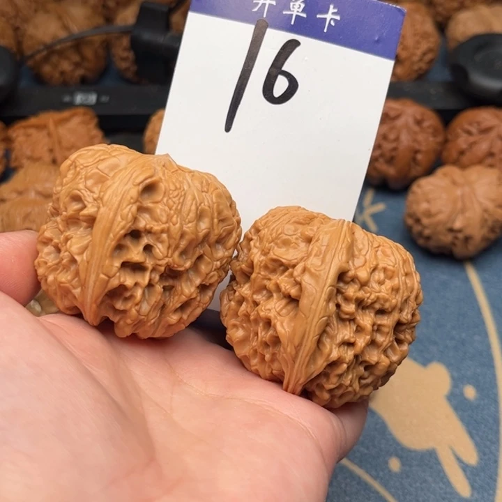 文玩核桃吊坠闷墩 43精修 16