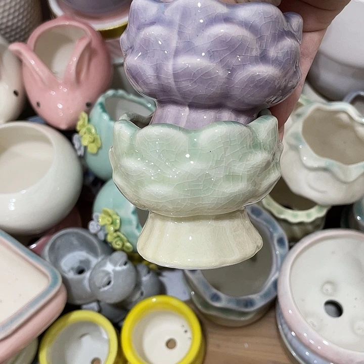 陶瓷花盆凑12米包邮