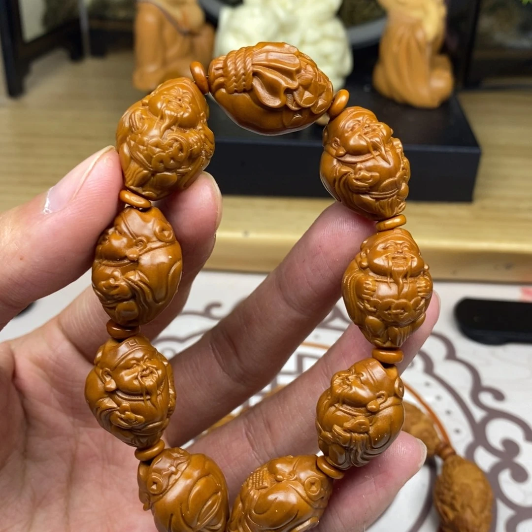 橄榄核手串/手链橄榄核雕工艺手串