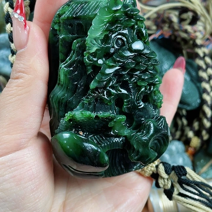 和田玉把件未镶嵌