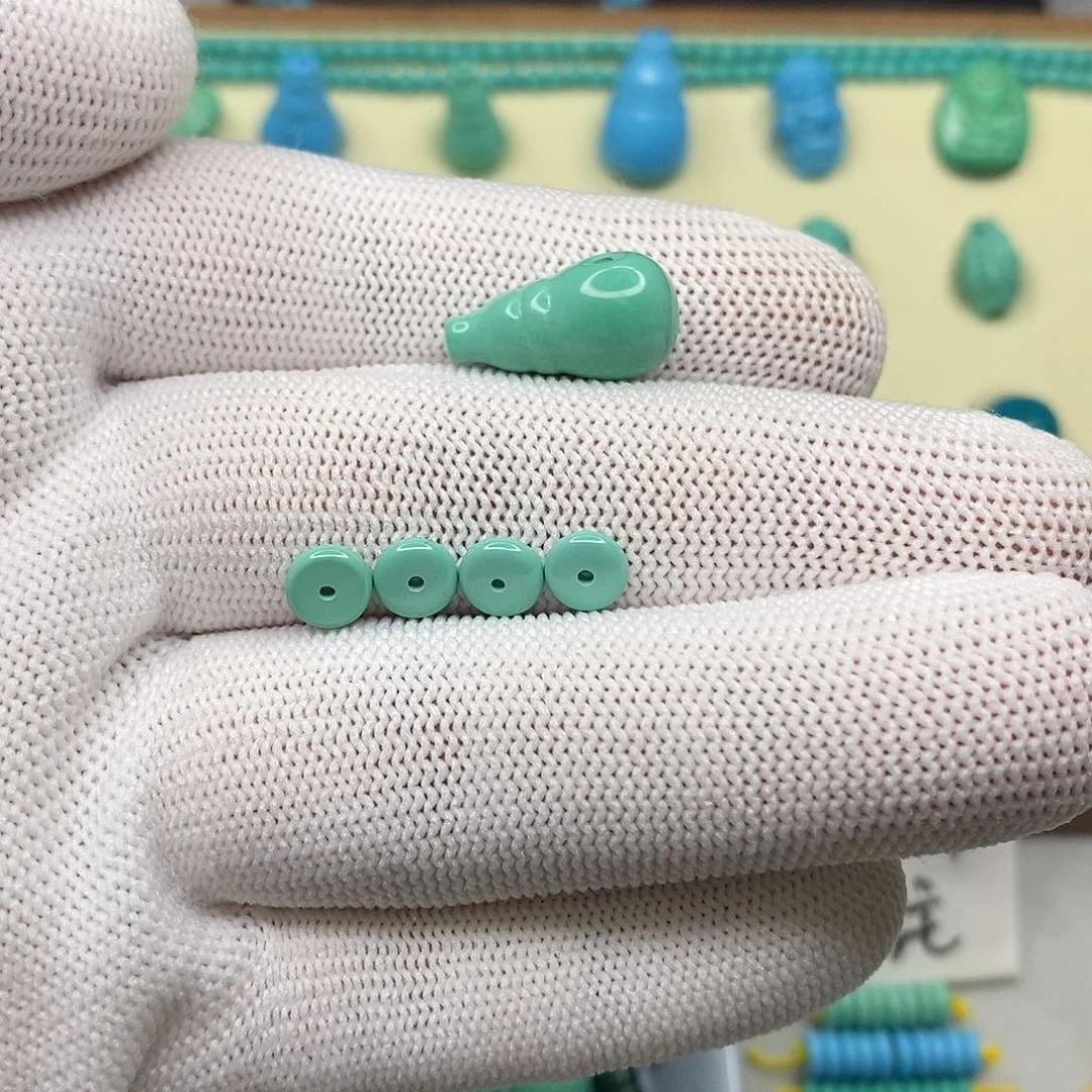 别***乐卡10mm三通高瓷绿色