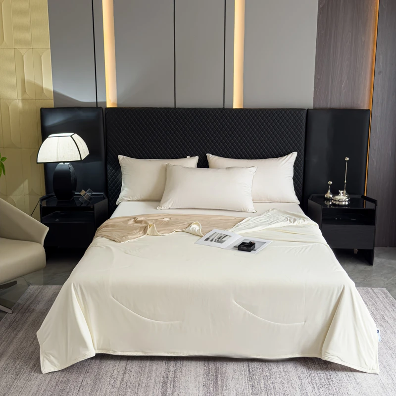 2025夏季新品**星球同款纯色双温被被子被芯夏凉被