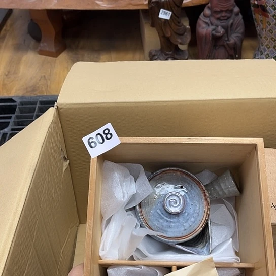 瓷片威*摆件工艺品瓷器摆件777