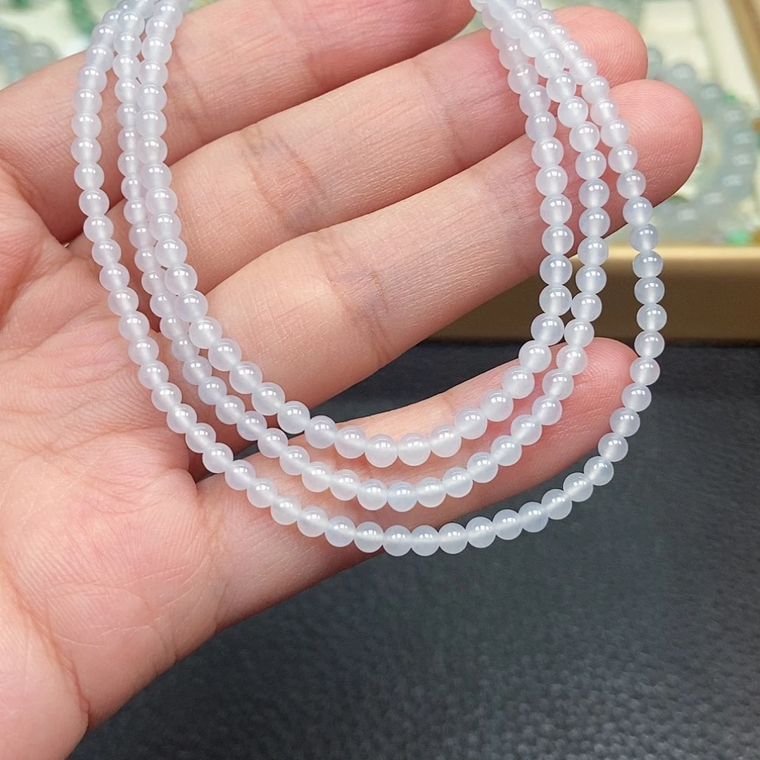 未镶嵌手链翡翠卡3-3.4