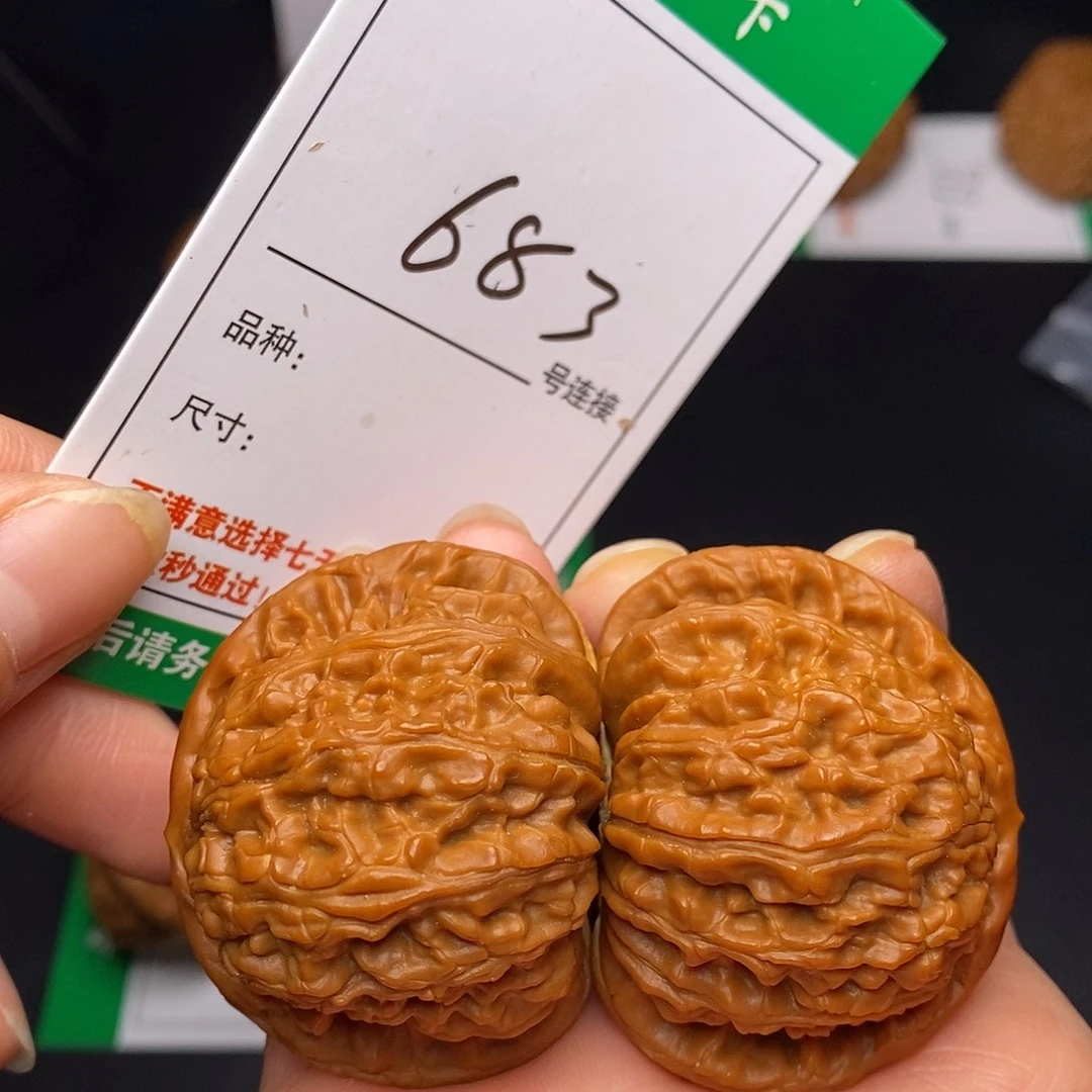 文玩核桃吊坠683白狮子44.6