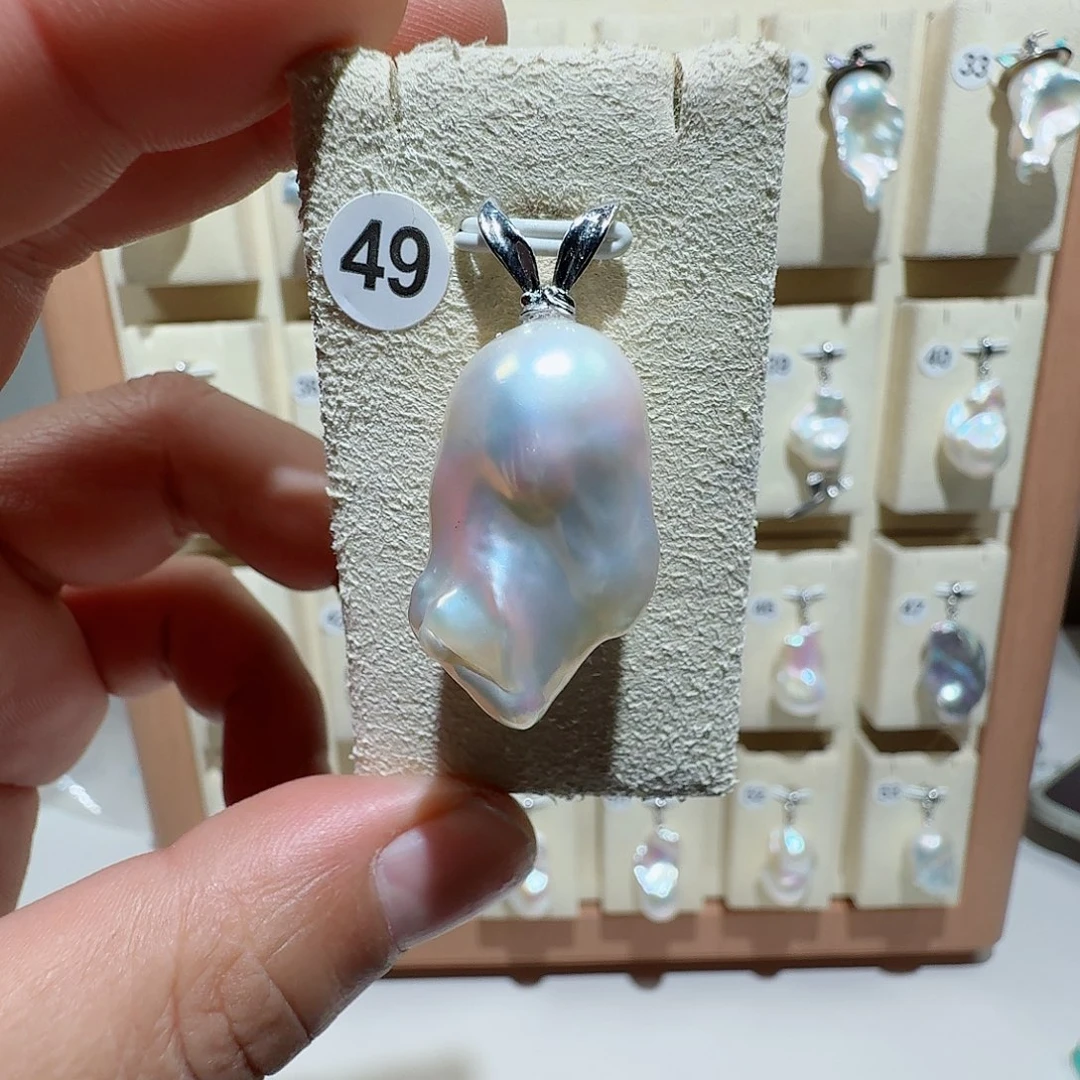 合金淡水珍珠颈饰