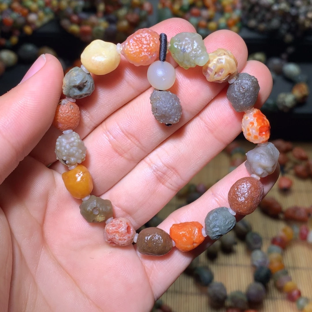 玛瑙/玉髓未镶嵌手链