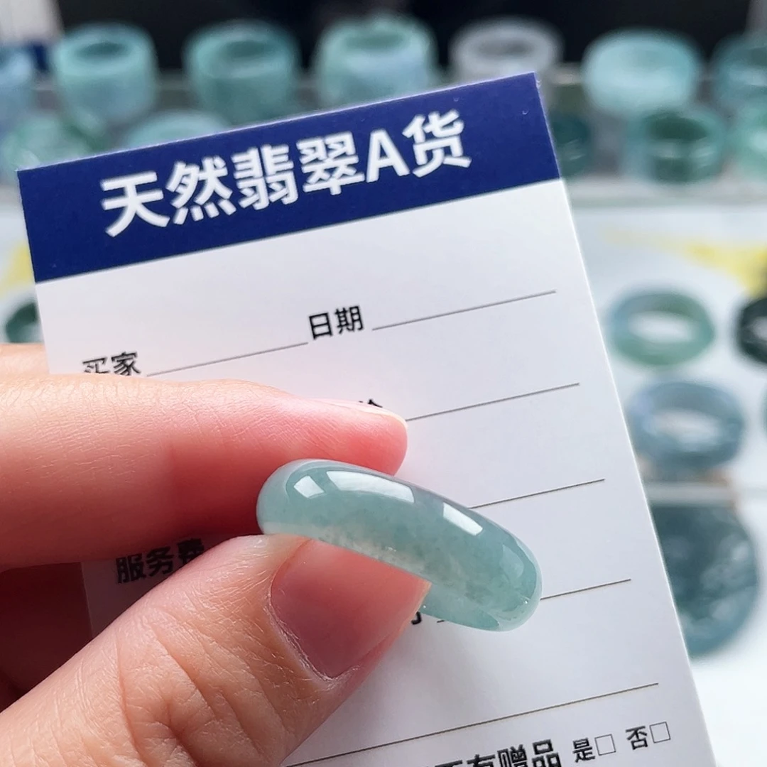 未镶嵌戒指翡翠聖**天翡翠
