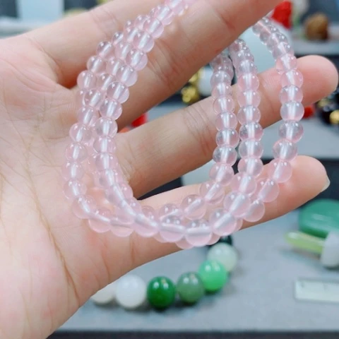 水晶手链未镶嵌多样性发货一件