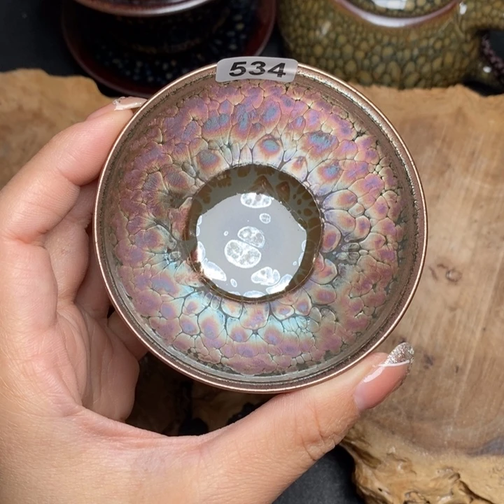 茶盏建窑建盏主人杯534