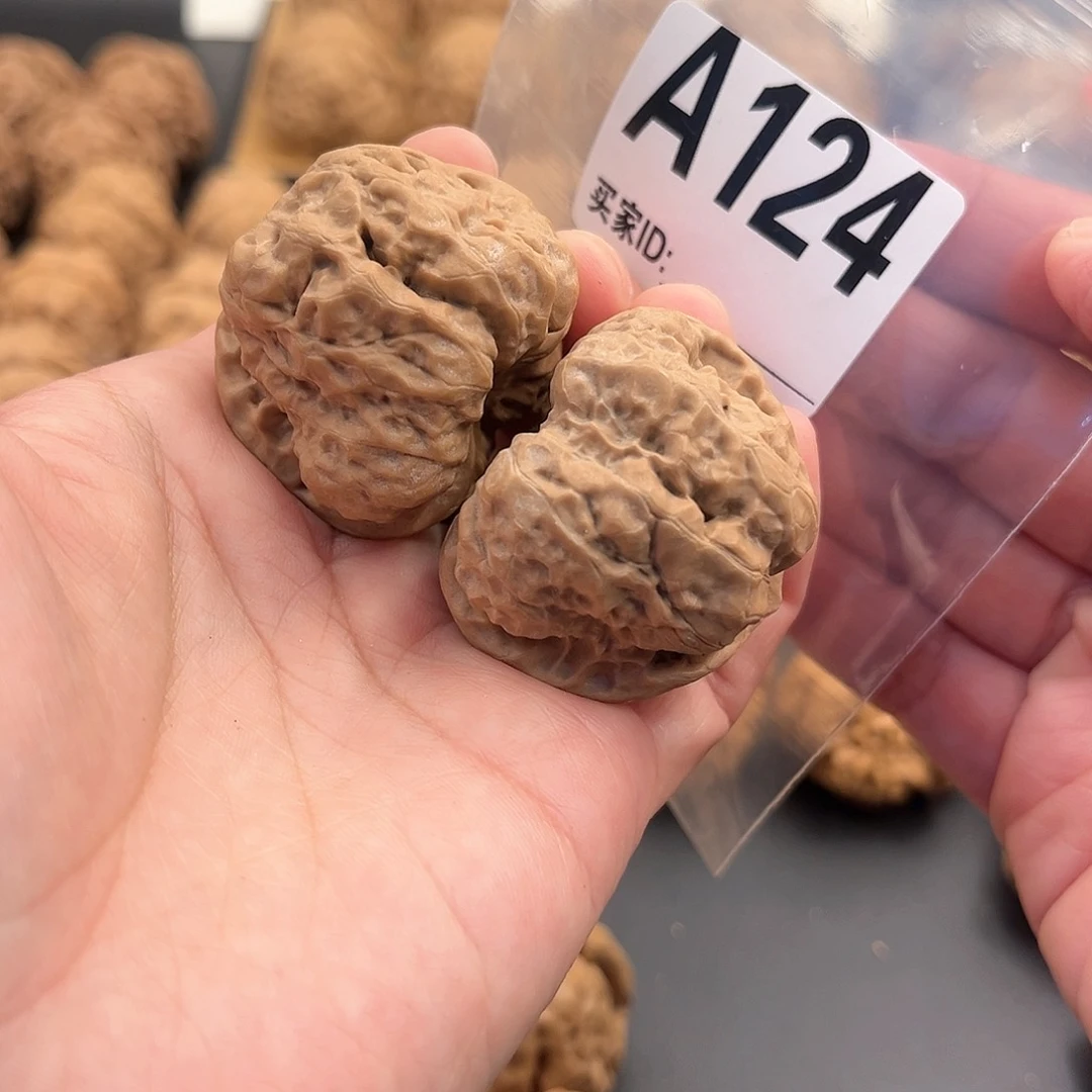 桃核吊坠川*蛙蛙精品40