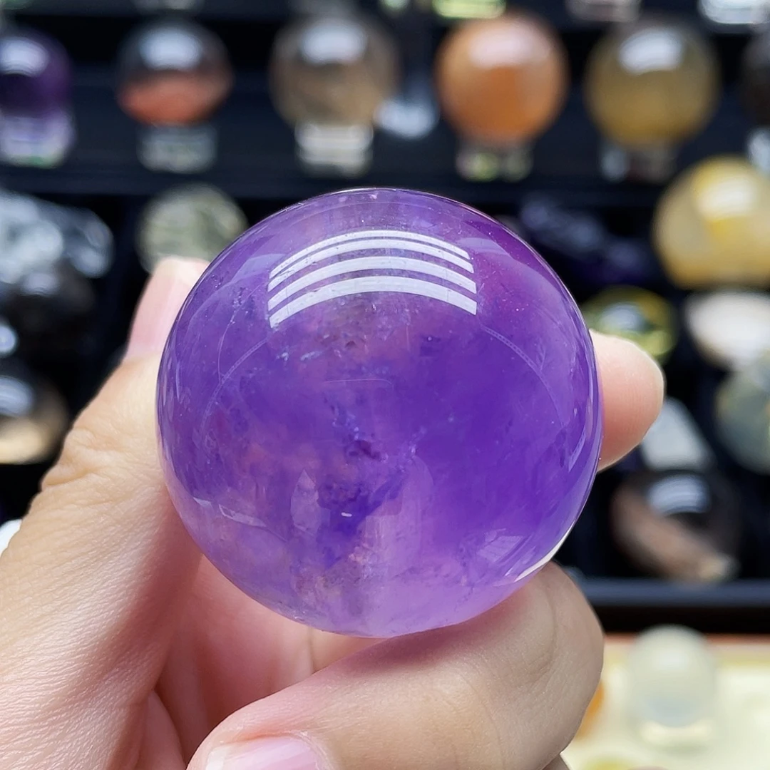 未镶嵌珠宝半成品水晶天然水晶39.6mm