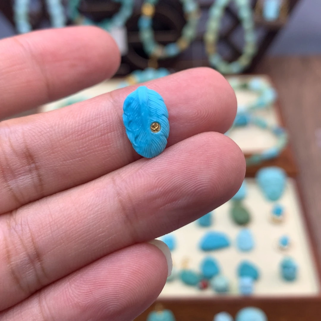 绿松石39未镶嵌偷***?配饰