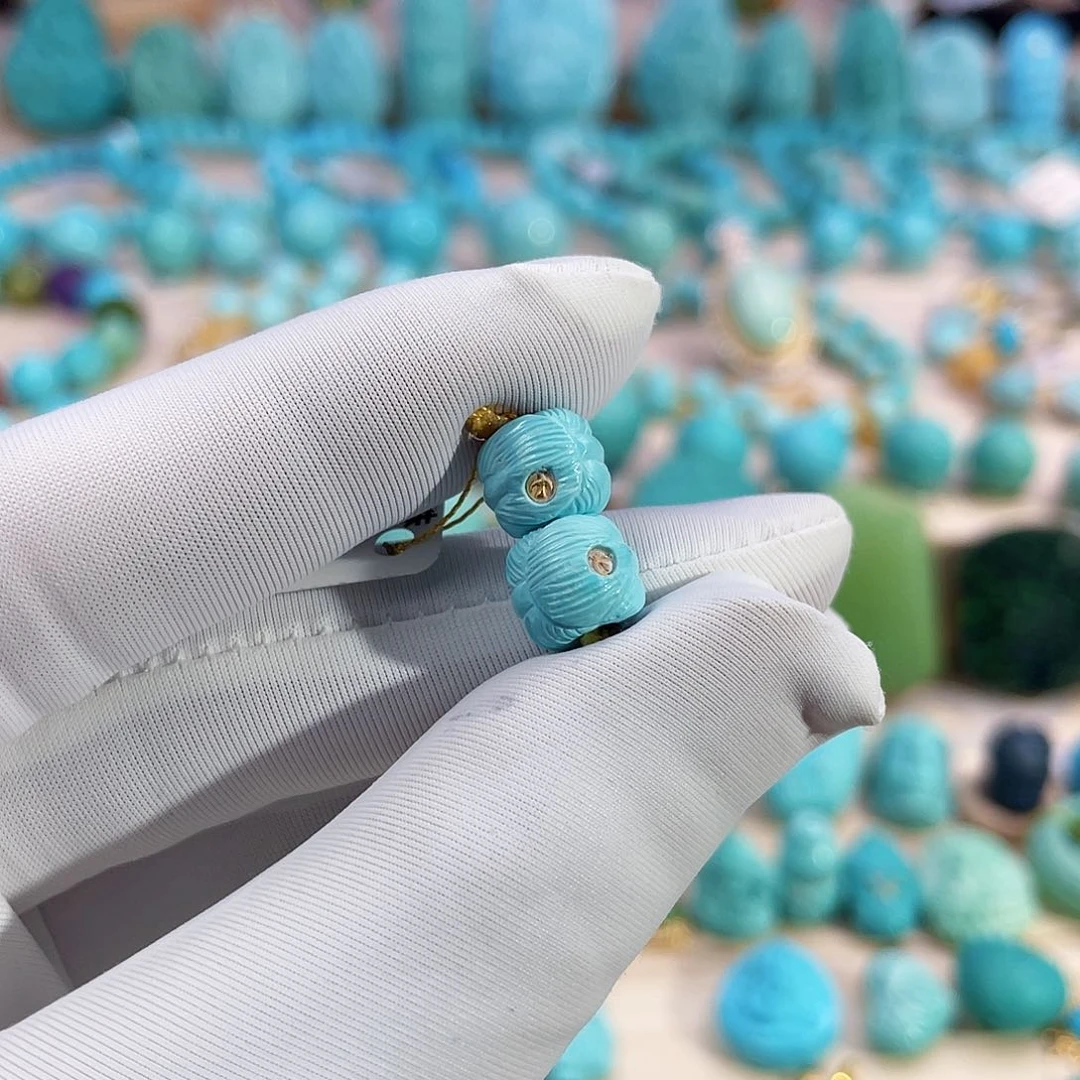 绿松石珠宝奇石未镶嵌忆****树