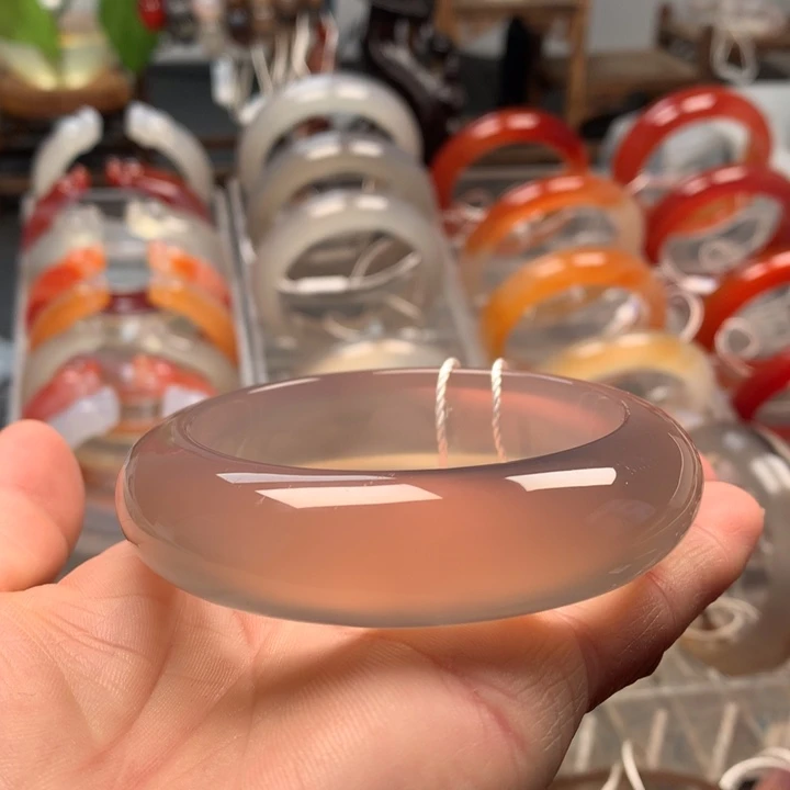 玛瑙/玉髓未镶嵌手镯