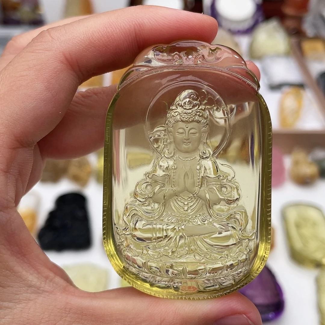 未镶嵌水晶颈饰定制