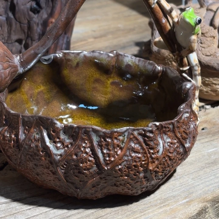 未***期纯手工制作工艺王老师陶艺作品