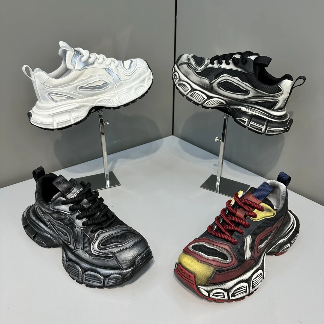 欧洲站潮牌男士运动时尚青春小众日常百搭休闲潮流潮鞋（皮鞋尺码）