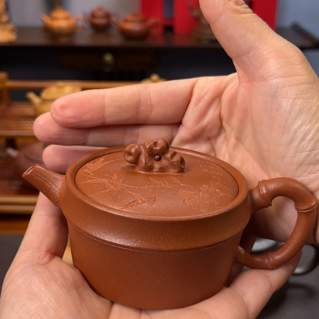 紫砂茶壶宜兴紫砂壶半手工制作