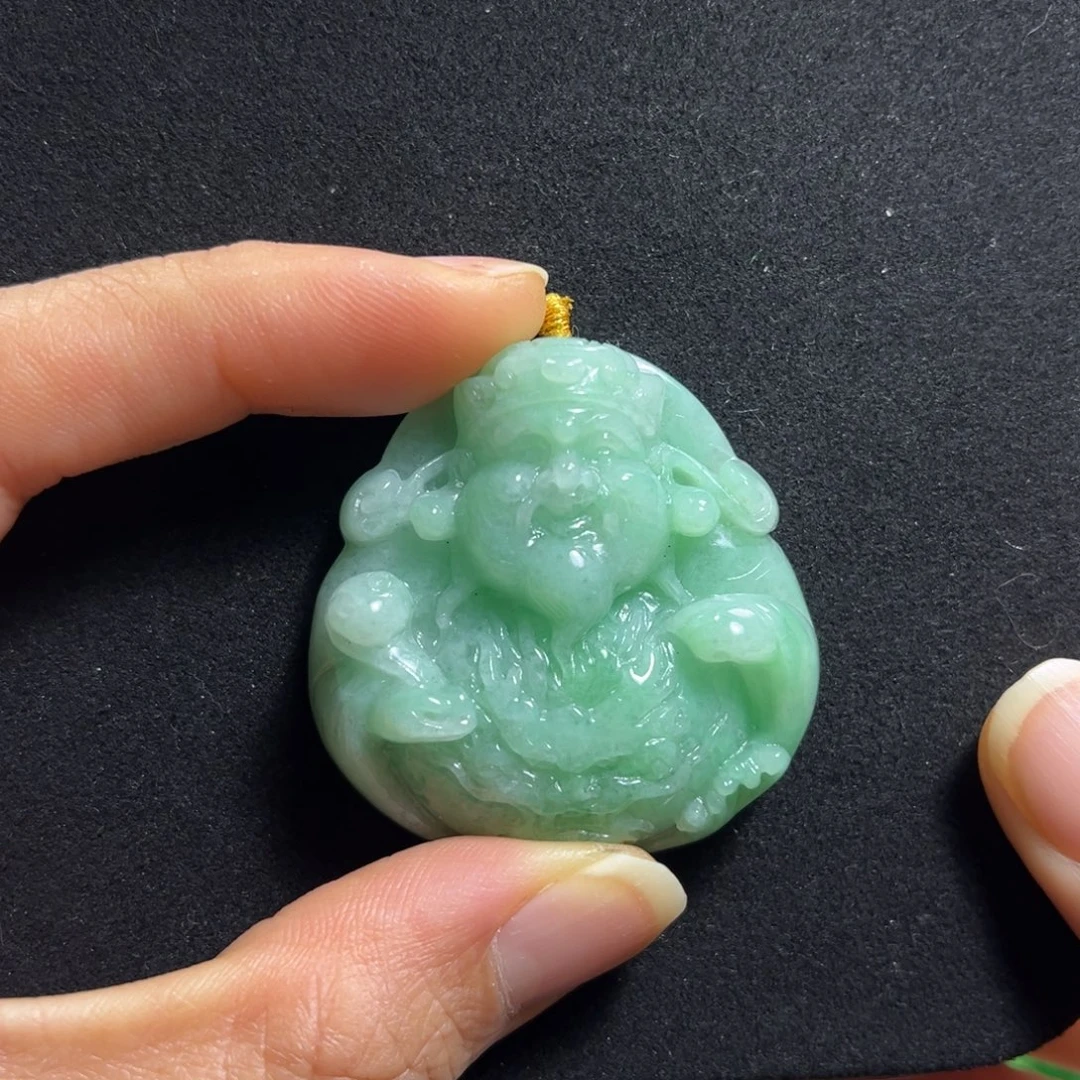 翡翠未镶嵌颈饰天然翡翠