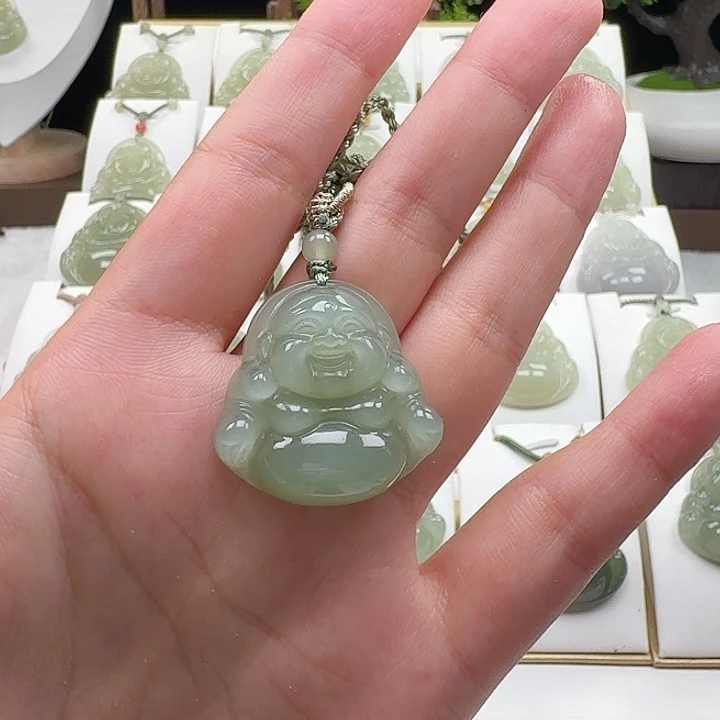 和田玉未镶嵌颈饰忘****洋