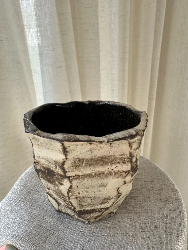 自制纯手工陶泥杯