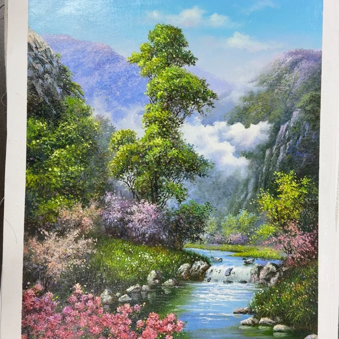 油画加油加油努力加油加油