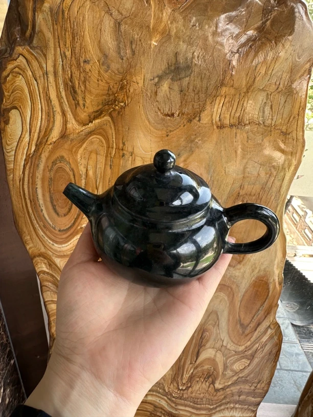 非遗手工仿古玉壶